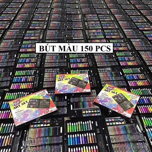 Bộ bút màu 150 chi tiết