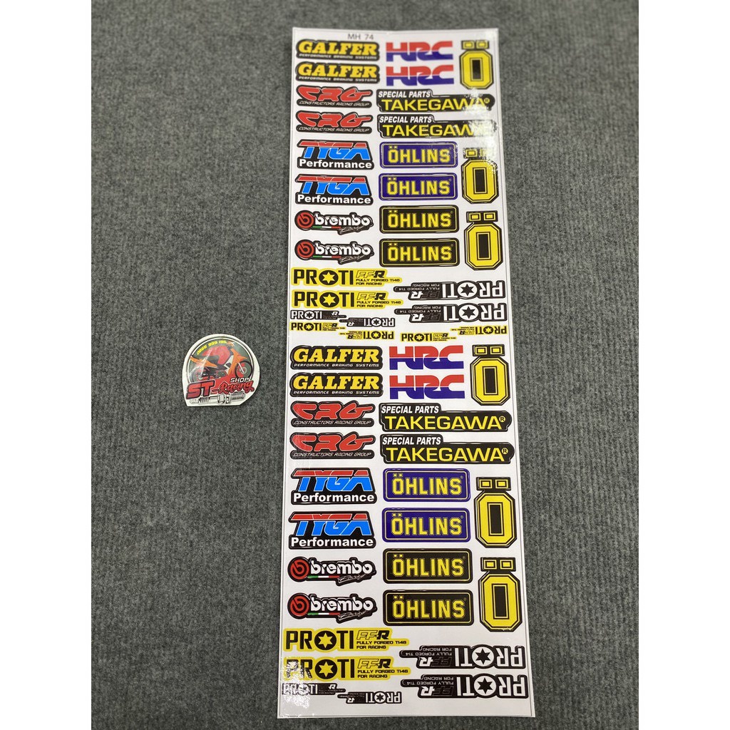 Tem Logo Stick đẹp dán xe, đa dạng mẫu mã ( giá cả bảng )