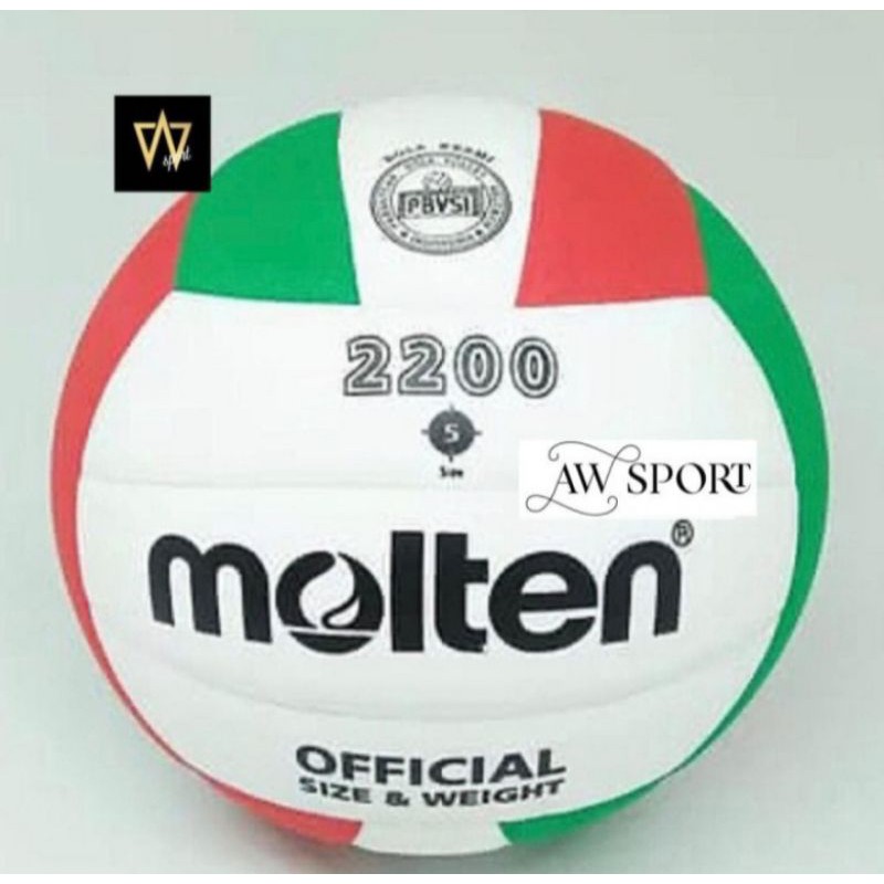 Quả Bóng Chuyền Molten 2200 / Volley Size 5 Chất Lượng Cao