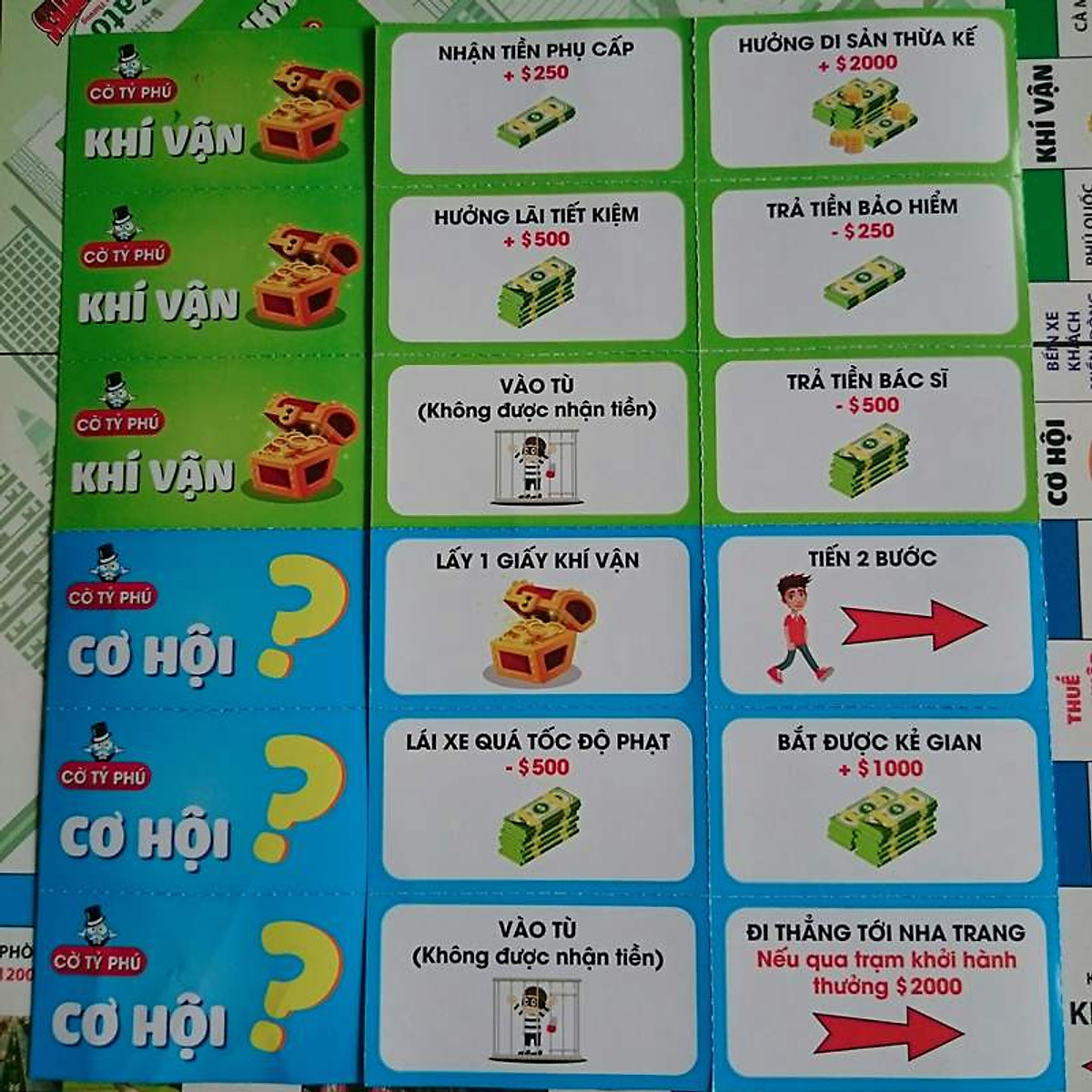 Mua Ngay Cờ Tỉ Phú MoNoPoLy Vui Nhộn cho bé - Hàng Việt Nam SATO có hướng dẫn tiếng việt Bibebo Giúp Trẻ Phát Triển