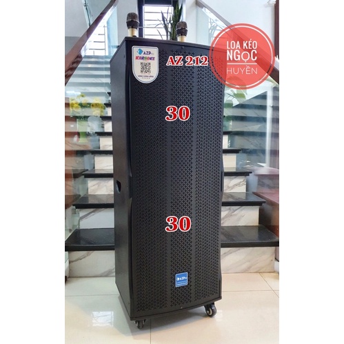 Loa Kéo AZPRO AZ212 BASS 30 ĐÔI - Chất âm chắc khoẻ, công suất khủng