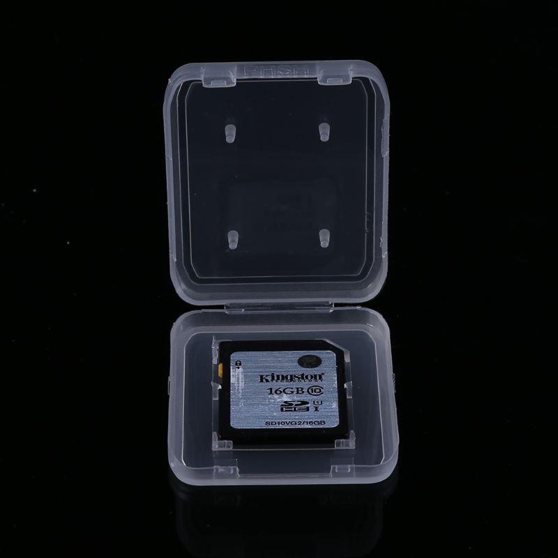 Set 10 Hộp Đựng Thẻ Nhớ Sd Sdhc Sdxc Trong Suốt Tiêu Chuẩn | BigBuy360 - bigbuy360.vn