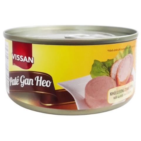 Pate gan heo Vissan 170g