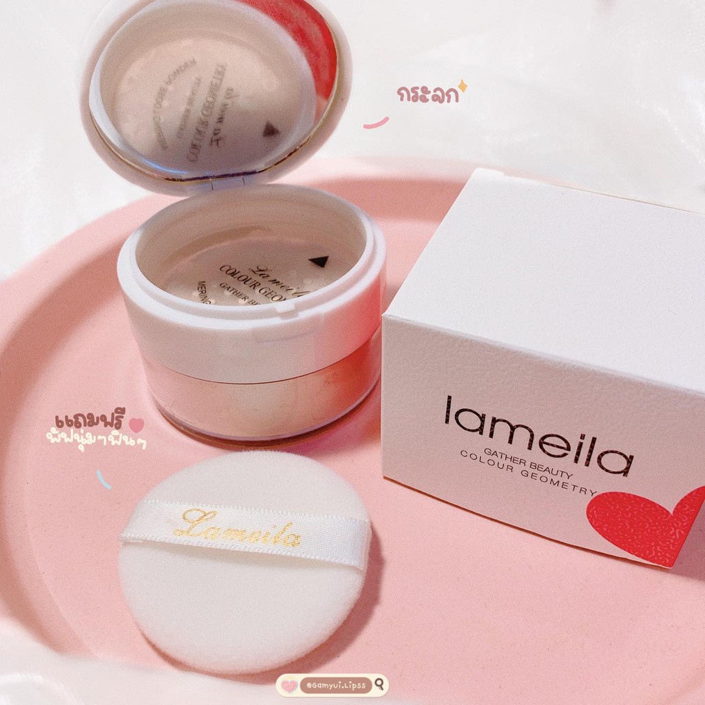 [Mã SRJULY1619 giảm 15K đơn 50K] Phấn Phủ Kiềm Dầu TRÁI TIM TRẮNG YÊU 3050 Lameila Mềm MỊN Nội Địa Giá Sỉ Tốt | BigBuy360 - bigbuy360.vn