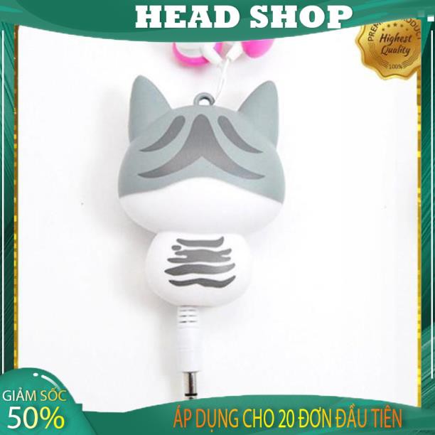 Tai nghe dây rút hình thú đáng yêu WA301 (Gía sỉ ) HEAD SHOP