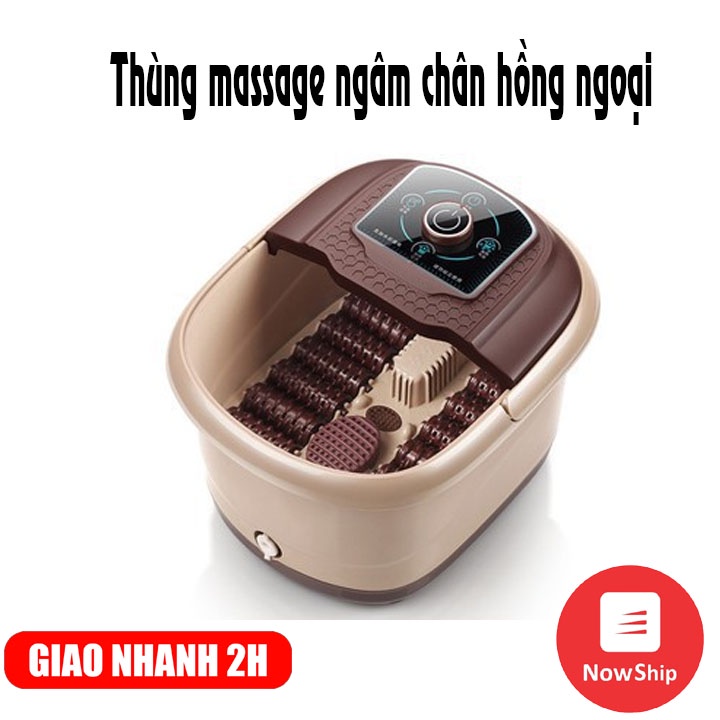 Thùng massage ngâm chân hồng ngoại, Chăm sóc chân, ngâm chân và chống các triệu chứng nghẽn mạch máu(Retoanquoc)