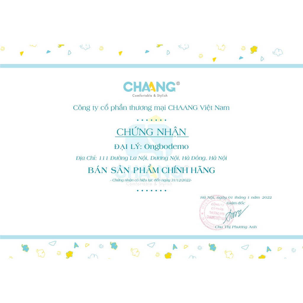 Bộ quần áo dài tay CHAANG raglan Park xanh lá cho bé từ 6-18 tháng tuổi - Ongbodemo