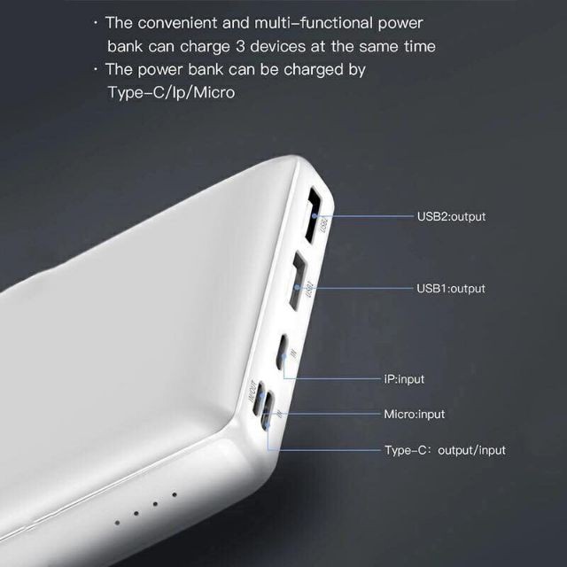 Pin sạc dự phòng BASEUS MINI JA dung lượng khủng 30.000mAh