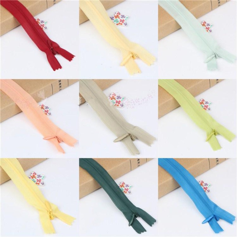 Túi 5 dây khóa kéo thiết kế ẩn vô hình nhiều màu sắc dùng cho chân váy/quần đùi