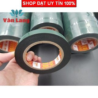 Băng Dính Xốp 2 Mặt Màu Xanh Các Kích Cỡ Siêu Dính