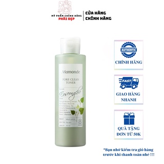Nước Hoa Hồng Chăm Sóc Da Dầu Mụn MAMONDE Pore Clean Toner Diếp Cá 250ml - Mỹ phẩm chính hãng phái đẹp