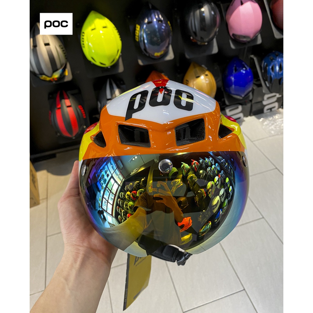 KÍNH THAY NÓN BẢO HIỂM POC 01, FALCON CTY VÀ POC FALCON CHÍNH HÃNG