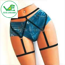Đai Nịt Tất Đơn Giảm Trơn Co Giãn Quyến Rũ Cho Nữ