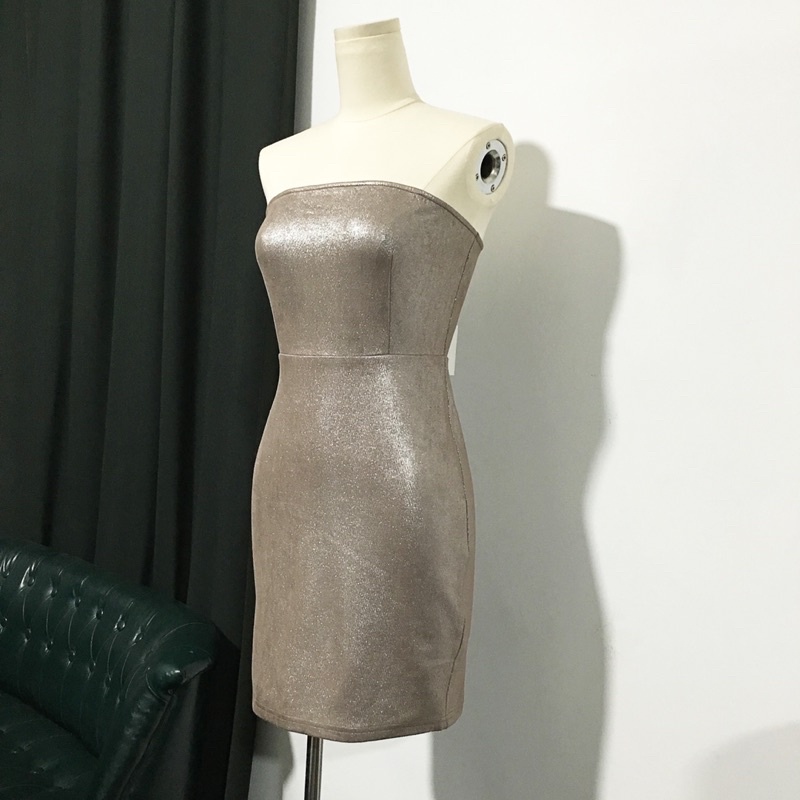 Váy đầm quây Bandeau Bodycon Dress Missguided