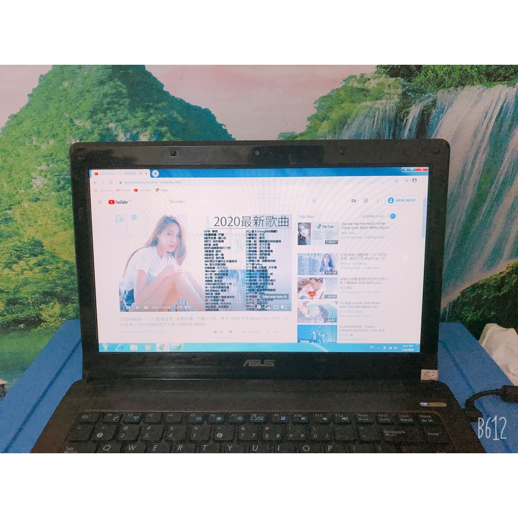 Laptop ASUS K42 i5 ram4gb hhd 320 giá rẻ