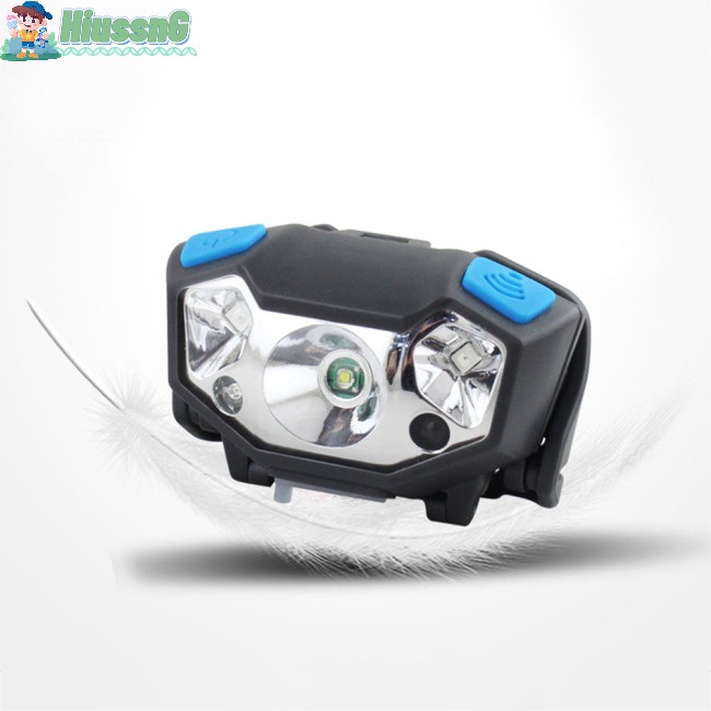 Đèn LED Đội Đầu Mini Sạc USB Chống Thấm Nước Có Cảm Biến Cho Hoạt Động Ngoài Trời