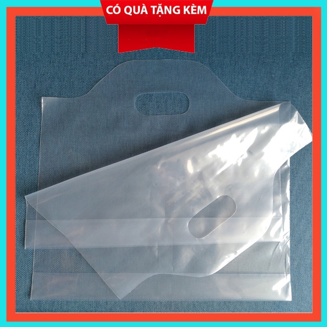 1 kg bịch nilong có quai xách đựng ly trà sữa