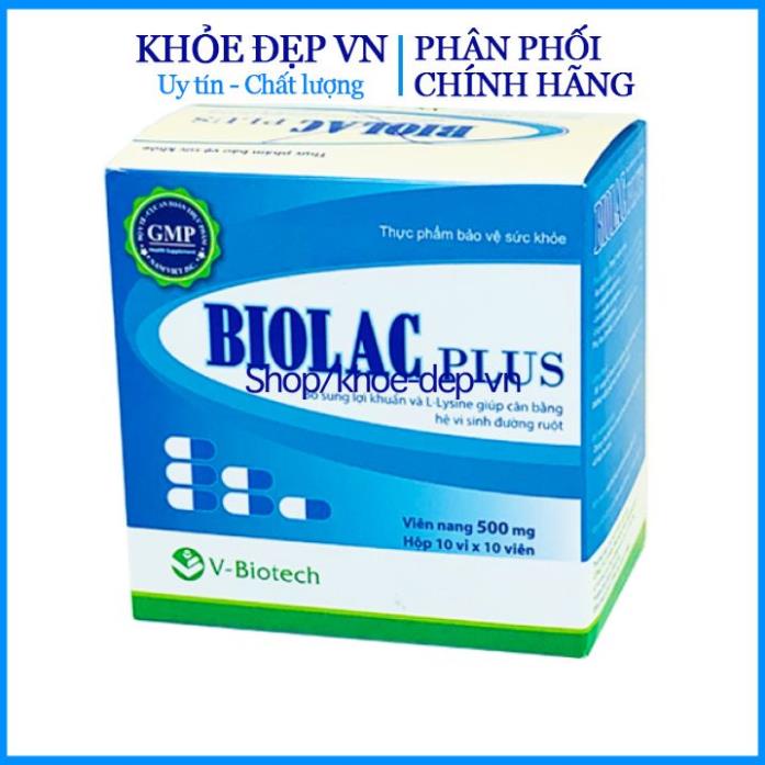 Men tiêu hóa Biolac Plus tăng cường hệ tiêu hóa , giảm đau bụng đầy hơi