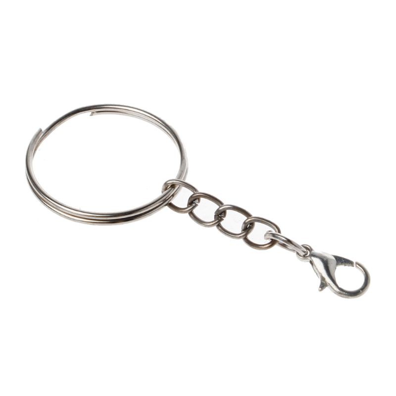 Set 20 Móc Khóa Tôm Hùm Bằng Kim Loại Làm Trang Sức Tiện Dụng