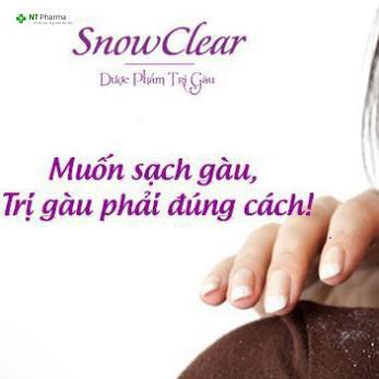 Dầu gội sạch gàu SnowClear (lốc/10 gói)