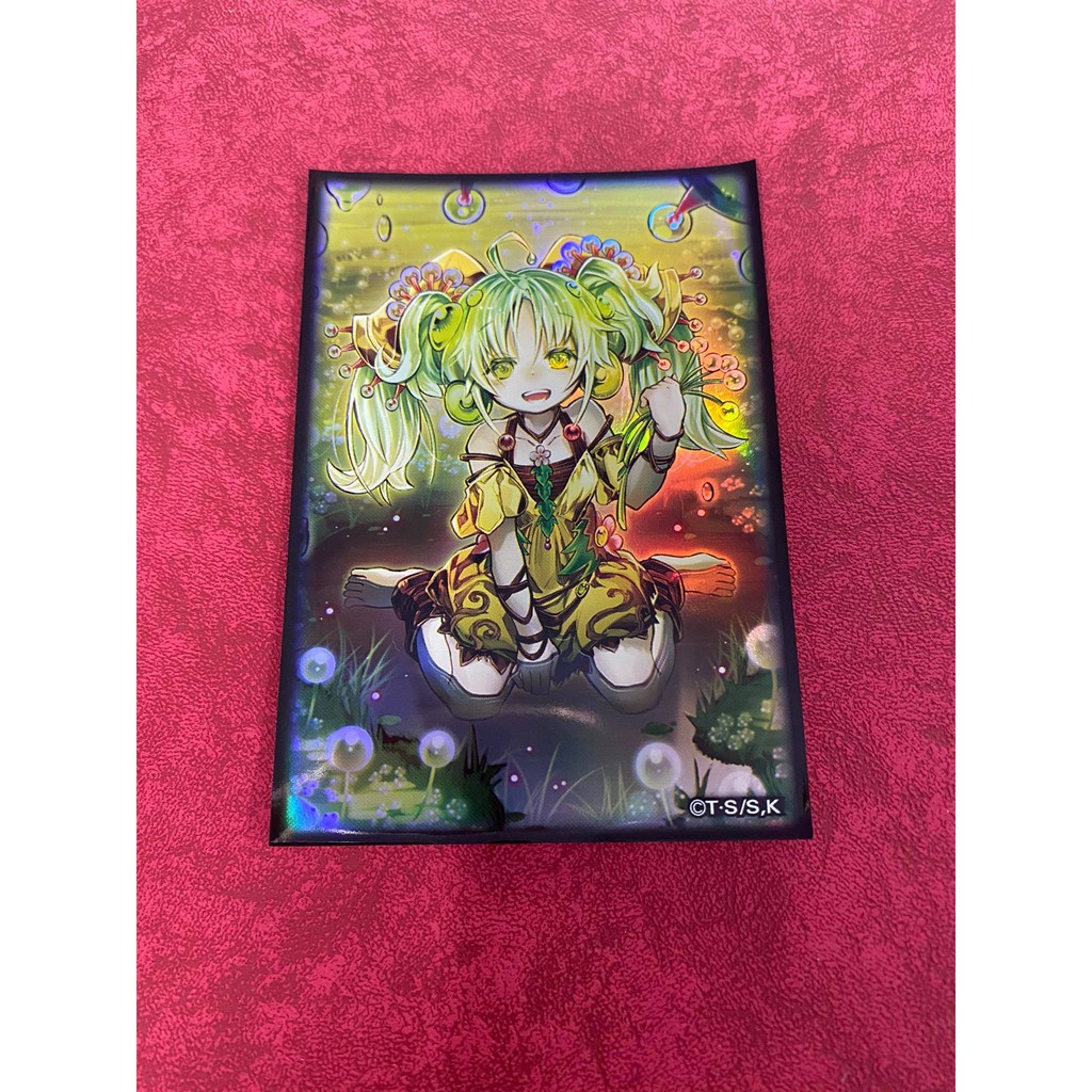 [ Dưa Hấu Yugioh ] Bọc bài lẻ chính hãng Standard Size  - Traptrix Sera - Sleeve 6,7cmx9,2cm