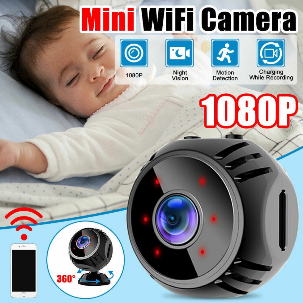 Camera an ninh giám sát hình ảnh sắc nét, Camera ip wifi 2 chế độ quay ban ngày - ban đêm tự động phát hiện chuyển động