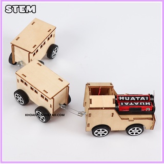 [STEM] Đồ chơi cho bé lắp ráp Tàu hỏa gỗ