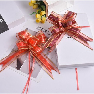 Cuộn Dây Ruy Băng Lụa In Hoa Dùng Trang Trí Tiệc Cưới/Sinh Nhật/Lễ Tình Nhân DIY