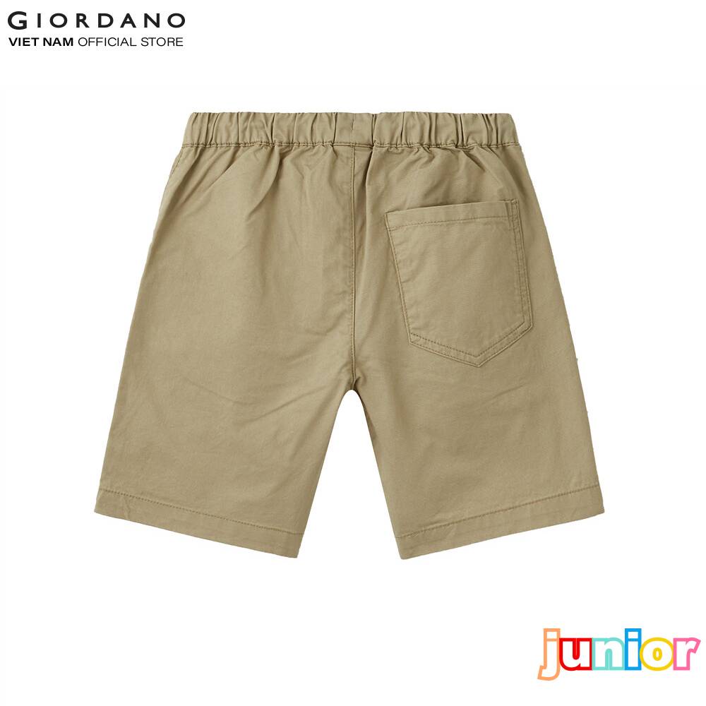 Quần Shorts Kaki Trẻ Em Giordano 03101251