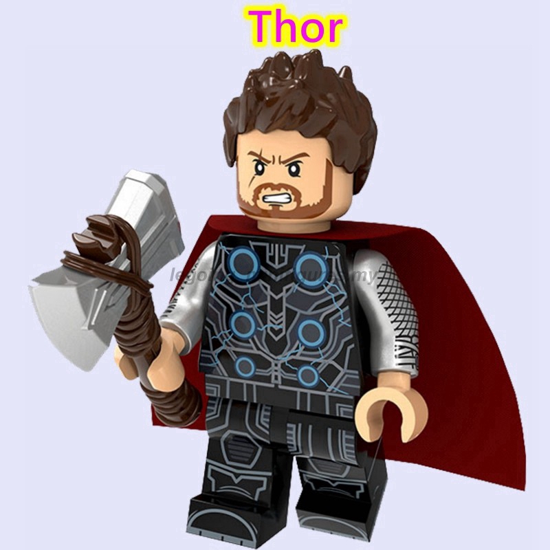 Đồ chơi Lego mini hình Thor bụng bia vui nhộn