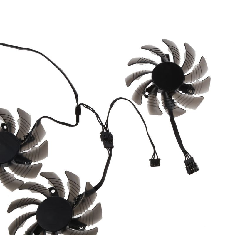 Set 3 Quạt Tản Nhiệt 75mm T128010Su 0.35a Cho Quạt Gtx 1060 1070
