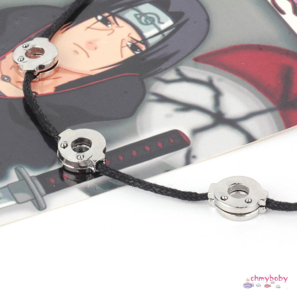 Thiết kế thời trang Kim loại Titan Thép Itachi Cosplay 3 vòng Vòng cổ [8/14]