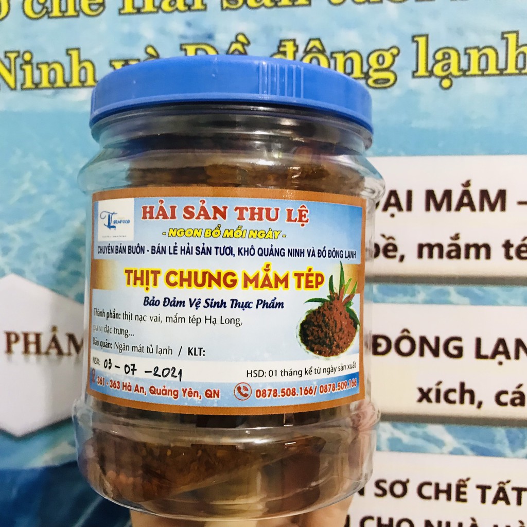 [NGON BỔ RẺ] - MẮM TÉP CHƯNG THỊT/ THỊT CHƯNG MẮM TÉP - ĐẶC SẢN HẠ LONG 300G, 500G, 1KG | BigBuy360 - bigbuy360.vn