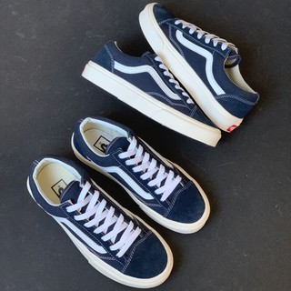 [Hàng cao cấp + Full Box + Tặng Tất] Giày Vans old skool style 36 navy