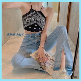 ÁO CROPTOP HỌA TIẾT THỔ CẨM