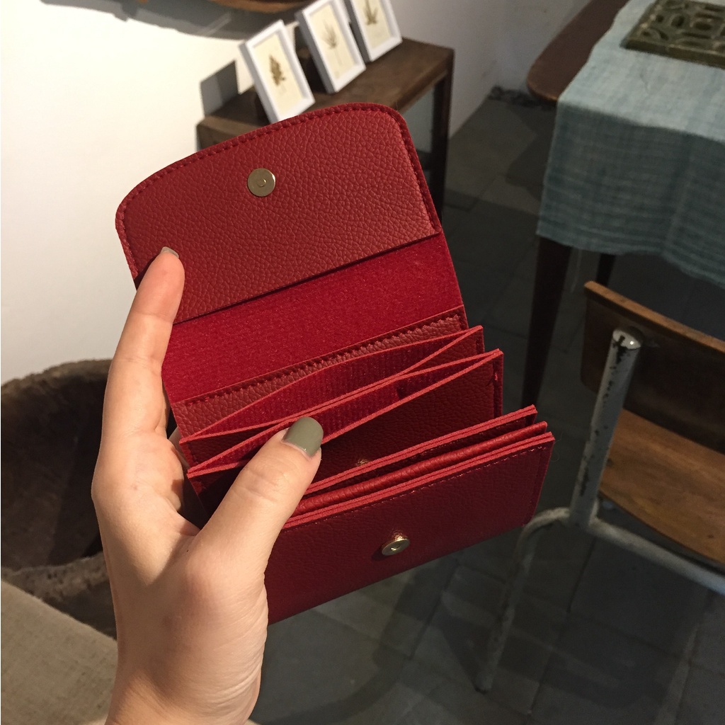 Ví da nữ Handmade Boxx Wallet Onetothree