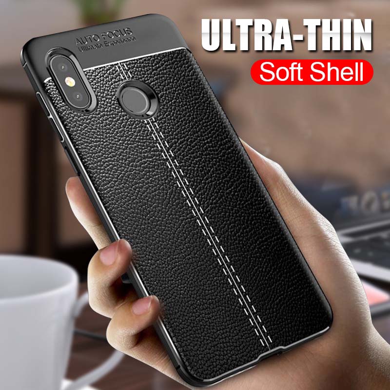 Ốp điện thoại da PU mềm siêu mỏng chống sốc cho Asus Zenfone Max Pro M1 M2 ZB631KL ZB601KL ZB602KL ZS630KL