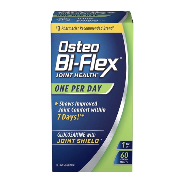 Osteo Bi-Flex liều cao hỗ trợ xương khớp Glucosamine với Vitamin D3, 60 viên USA