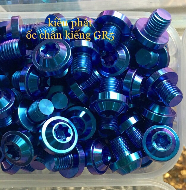 Ốc chân kính chuẩn Titan Gr5