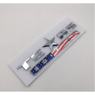 Logo 3D chữ nổi TEXAS EDITION