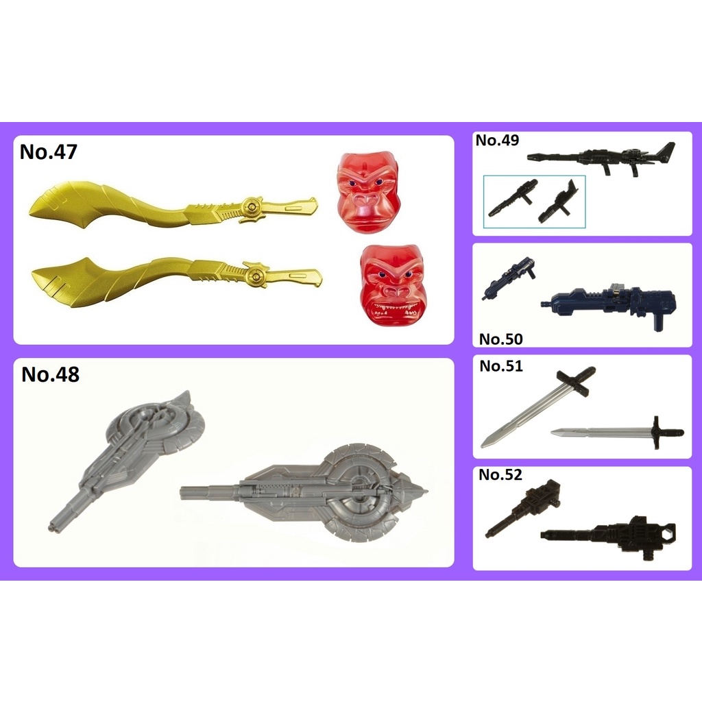 🔸️Phụ kiện Transformers / ACCESSORIES - Khách chọn theo thẻ tên và hình ảnh