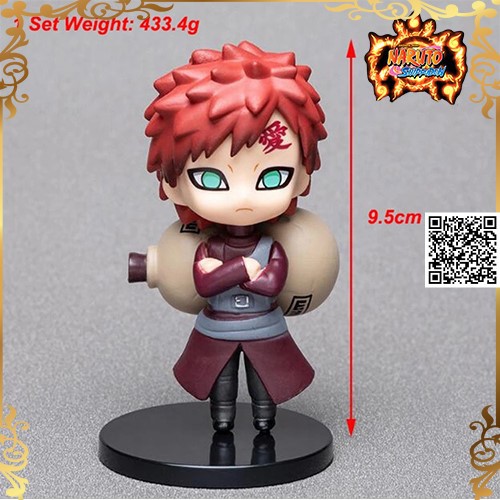 1278 Mô hình Chibi Ninja Naruto nhiều hình Jiraiya Naruto Kakashi Itachi Gaara Hinata