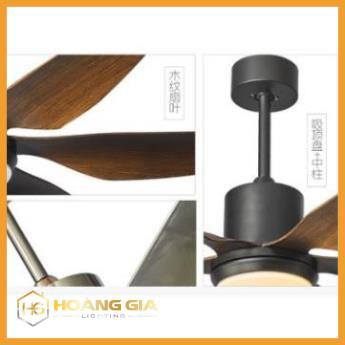Quạt Trần Đèn - Quạt Đèn Trang Trí Phòng Khách 6 Cánh 6 Số Đảo Chiều - Điều Khiển Từ Xa | BigBuy360 - bigbuy360.vn