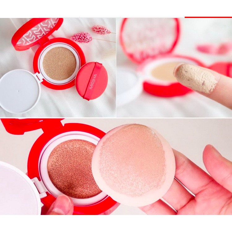 [ Hàng có sẵn ] Phấn nước Che Phủ Hoàn Hảo Missha Velvet Finish Cushion SPF50+ PA+++ | WebRaoVat - webraovat.net.vn