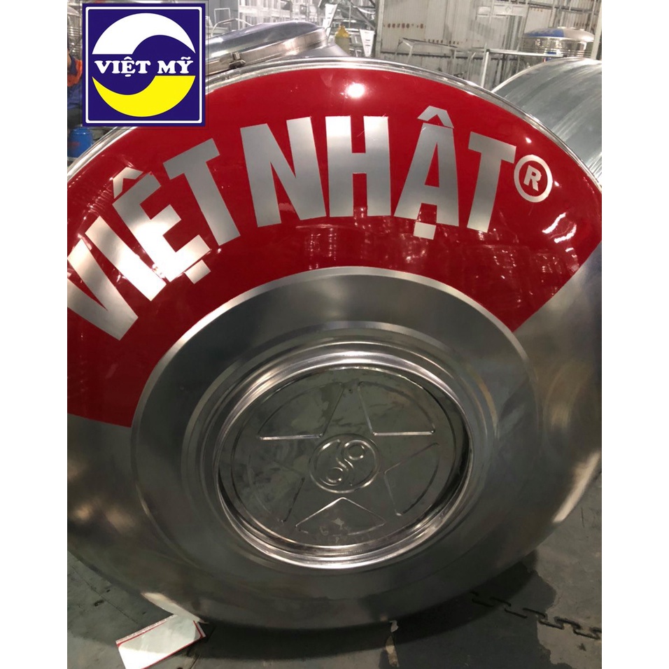 Bồn nước inox 304 Việt Nhật dung tích 300L, 500L, 700L dáng đứng