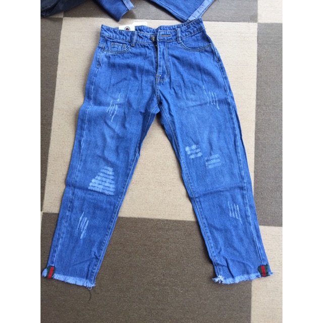 Com bo 10 quần bò baggy