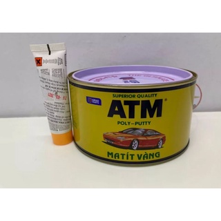 Bộ trét bả matit vàng atm