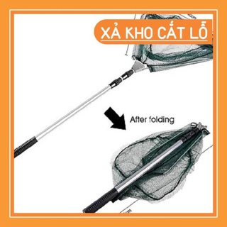 vợt cá vợt xúc cá 2m1 nano siêu bền