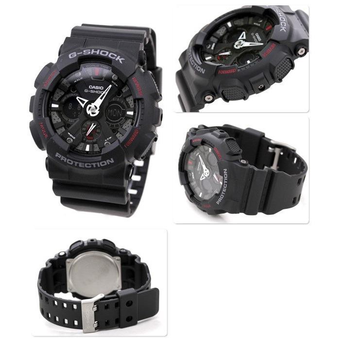 Đồng hồ nam dây nhựa G-SHOCK chính hãng Casio Anh Khuê GA-120-1ADR