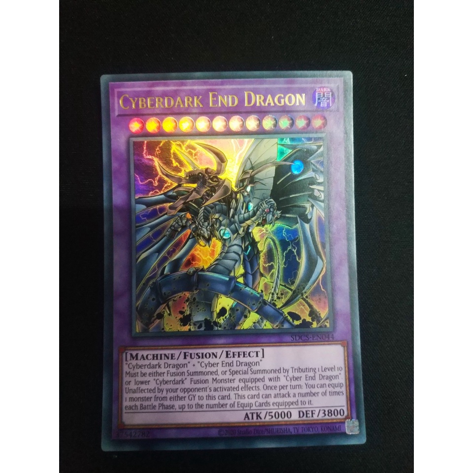 Thẻ bài Yugioh - TCG - Cyberdark End Dragon / SDCS-EN044'